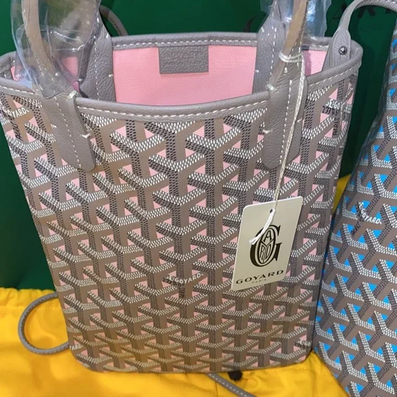 NEW LIMITED EDITION POITIERS GOYARD PINK GREGE